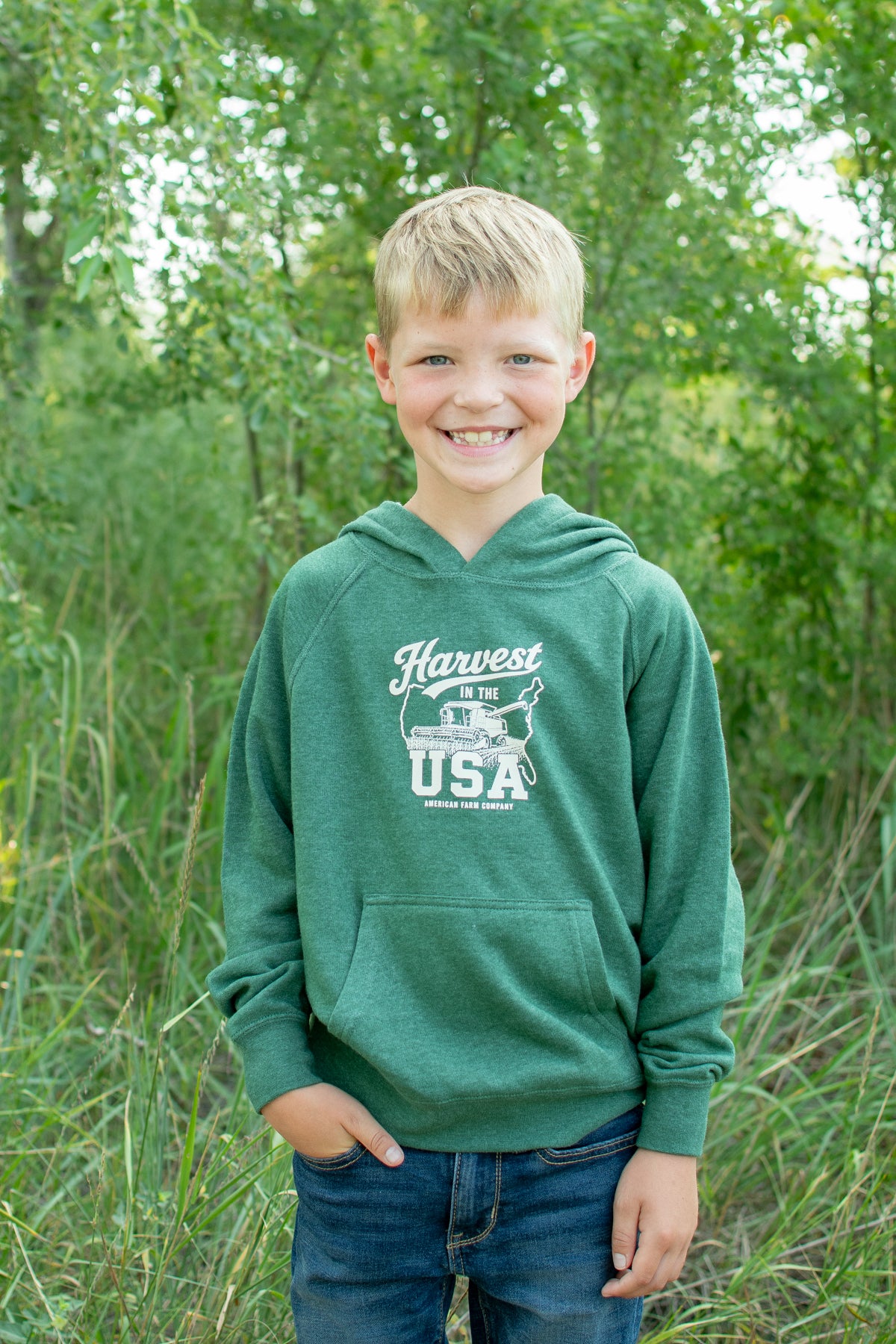 'Harvest in the USA' Toddler/Youth Hoodie