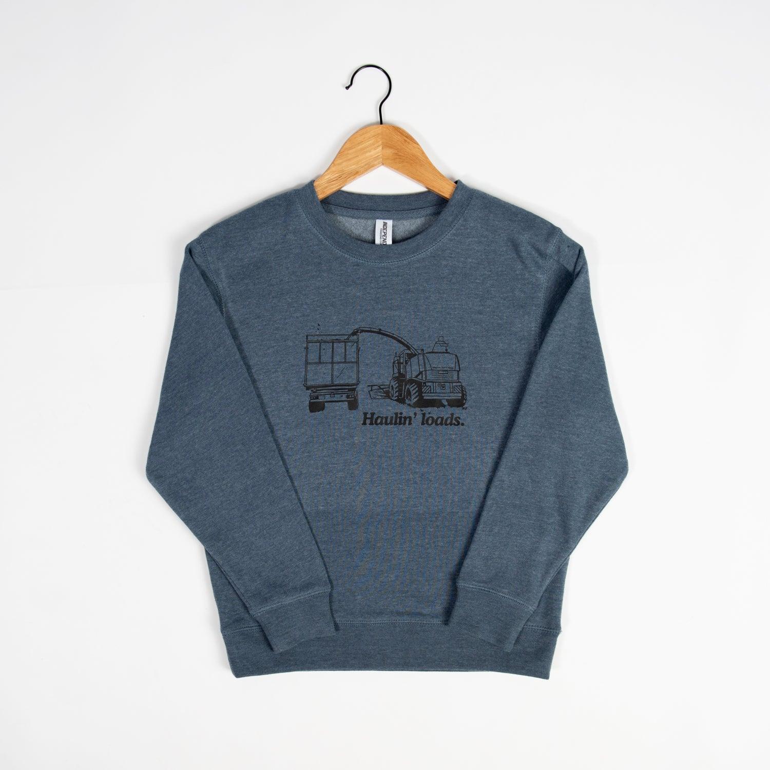 Haulin' Loads Toddler/Youth Crewneck - American Farm Company