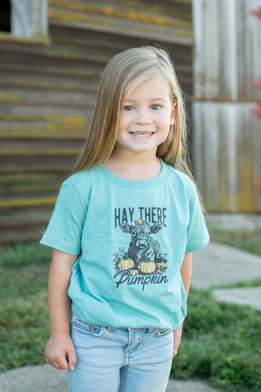 'Hay There Pumpkin' Calf Toddler/Youth T-Shirt