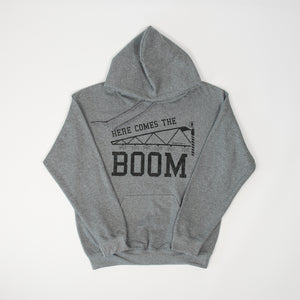 Here Comes the Boom Grey Hoodie - American Farm Company