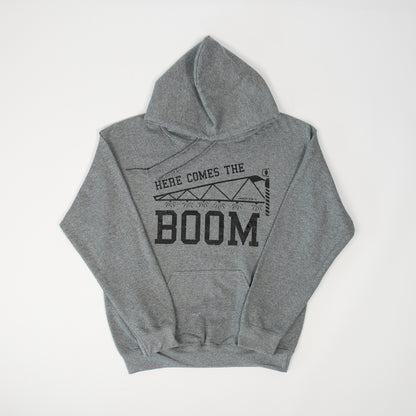 'Here Comes the Boom' Grey Hoodie