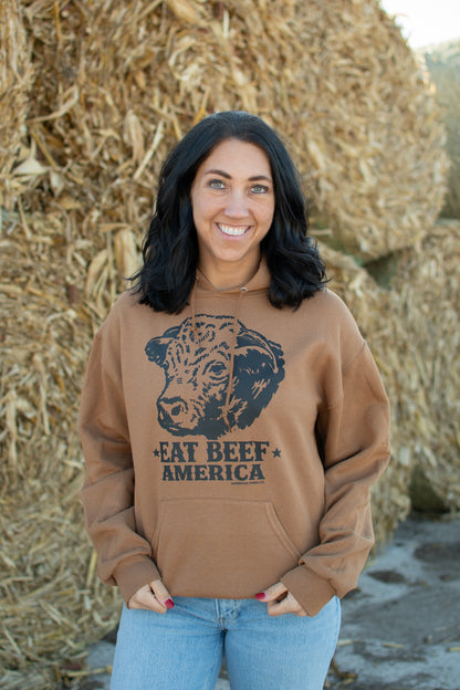 Hereford 'Eat Beef America' Hoodie