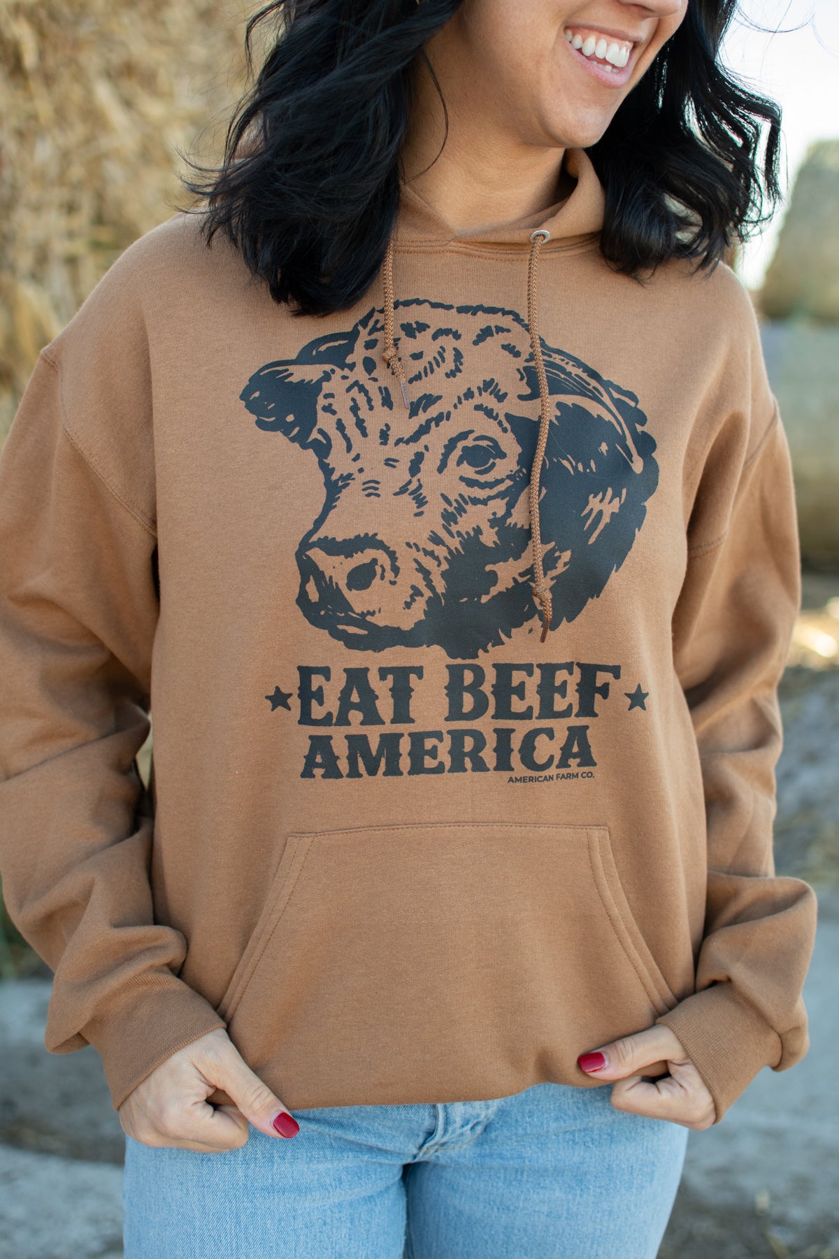 Hereford 'Eat Beef America' Hoodie