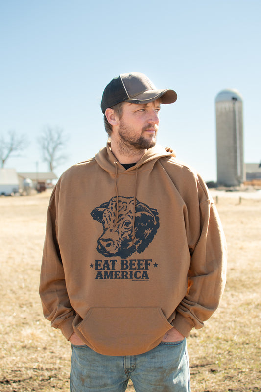 Hereford 'Eat Beef America' Hoodie