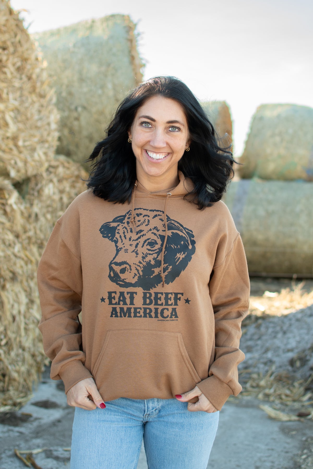 Hereford 'Eat Beef America' Hoodie
