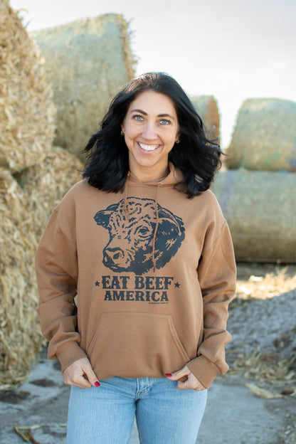 Hereford 'Eat Beef America' Hoodie