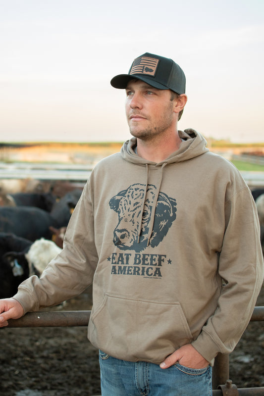 Hereford 'Eat Beef America' Hoodie