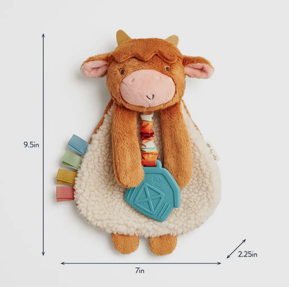 Highland Cow Itzy Friends Lovey™ Plush - American Farm Company