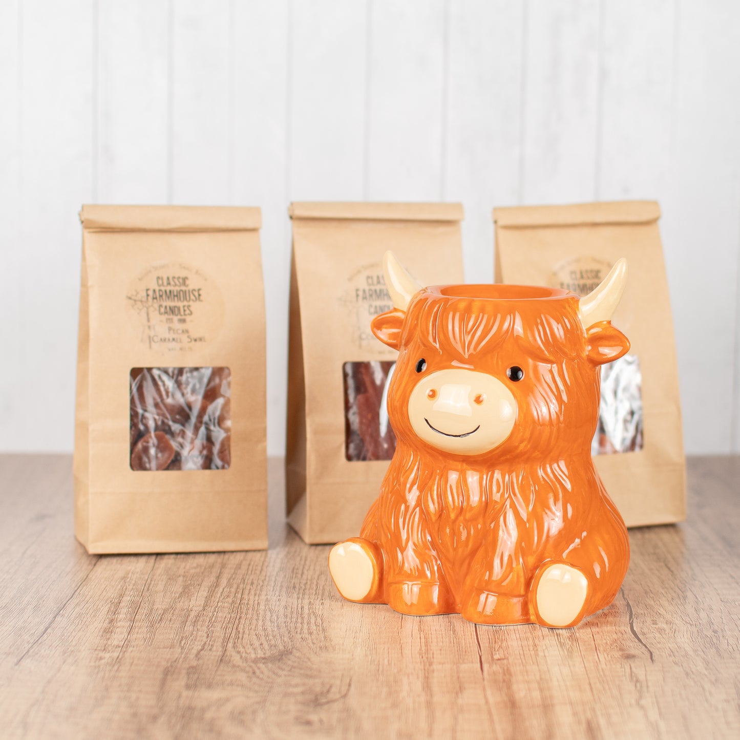 Highland Cow Warmer and Wax Melt Bundle