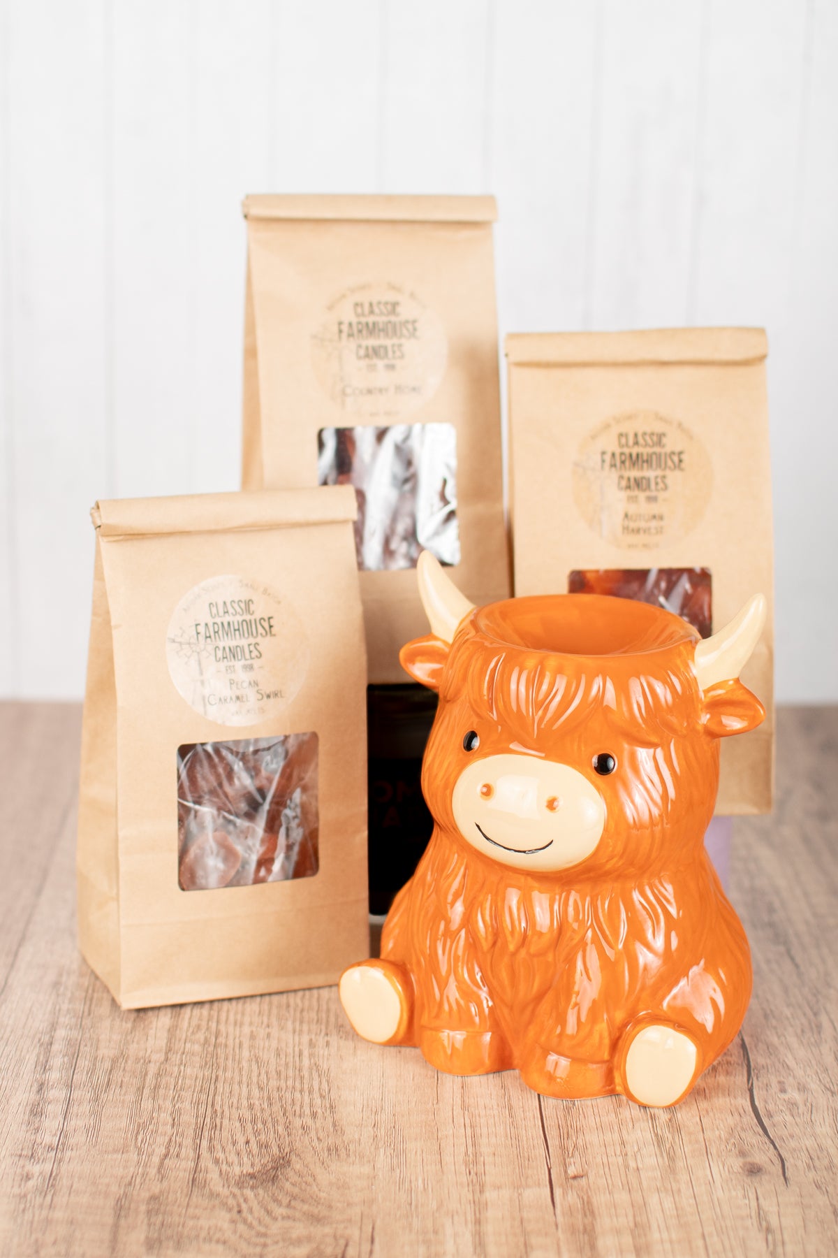 Highland Cow Warmer and Wax Melt Bundle