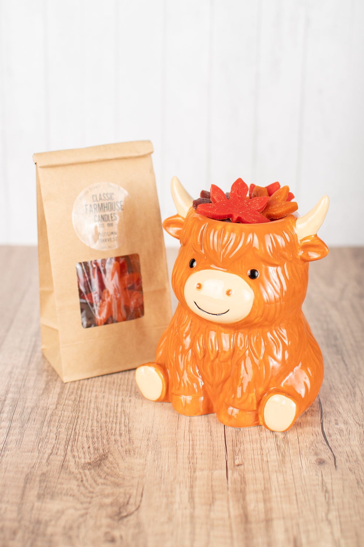 Highland Cow Warmer and Wax Melt Bundle