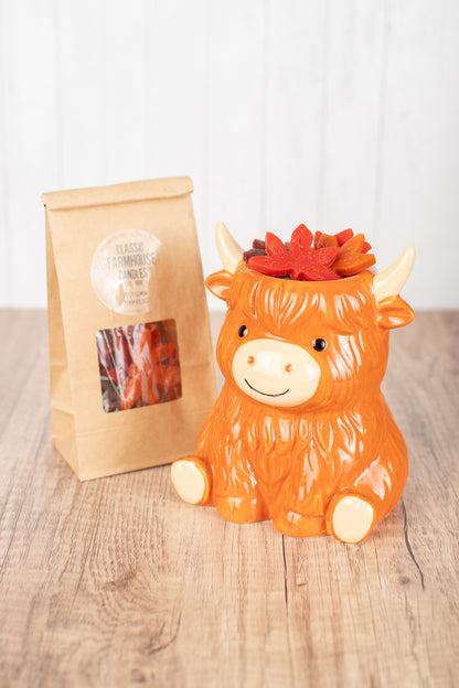 Highland Cow Warmer and Wax Melt Bundle