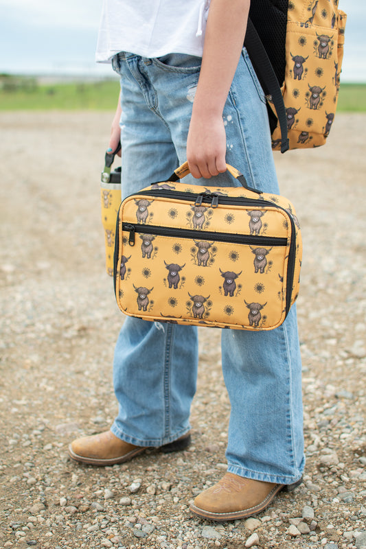 Highlands + Sunflowers Lunch Bag