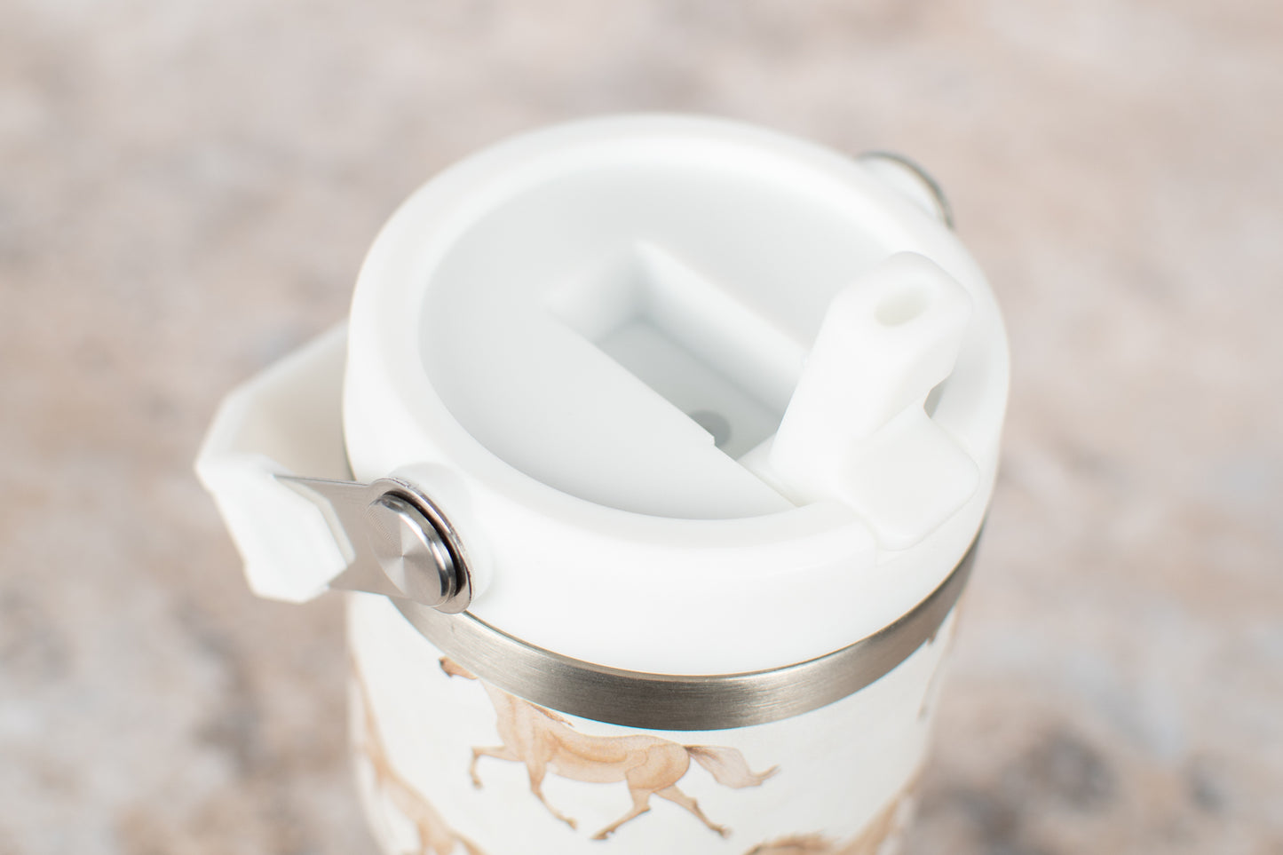 Horse 20oz Kids Bucket Handle Tumbler