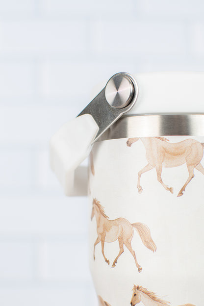 Horse 20oz Kids Bucket Handle Tumbler