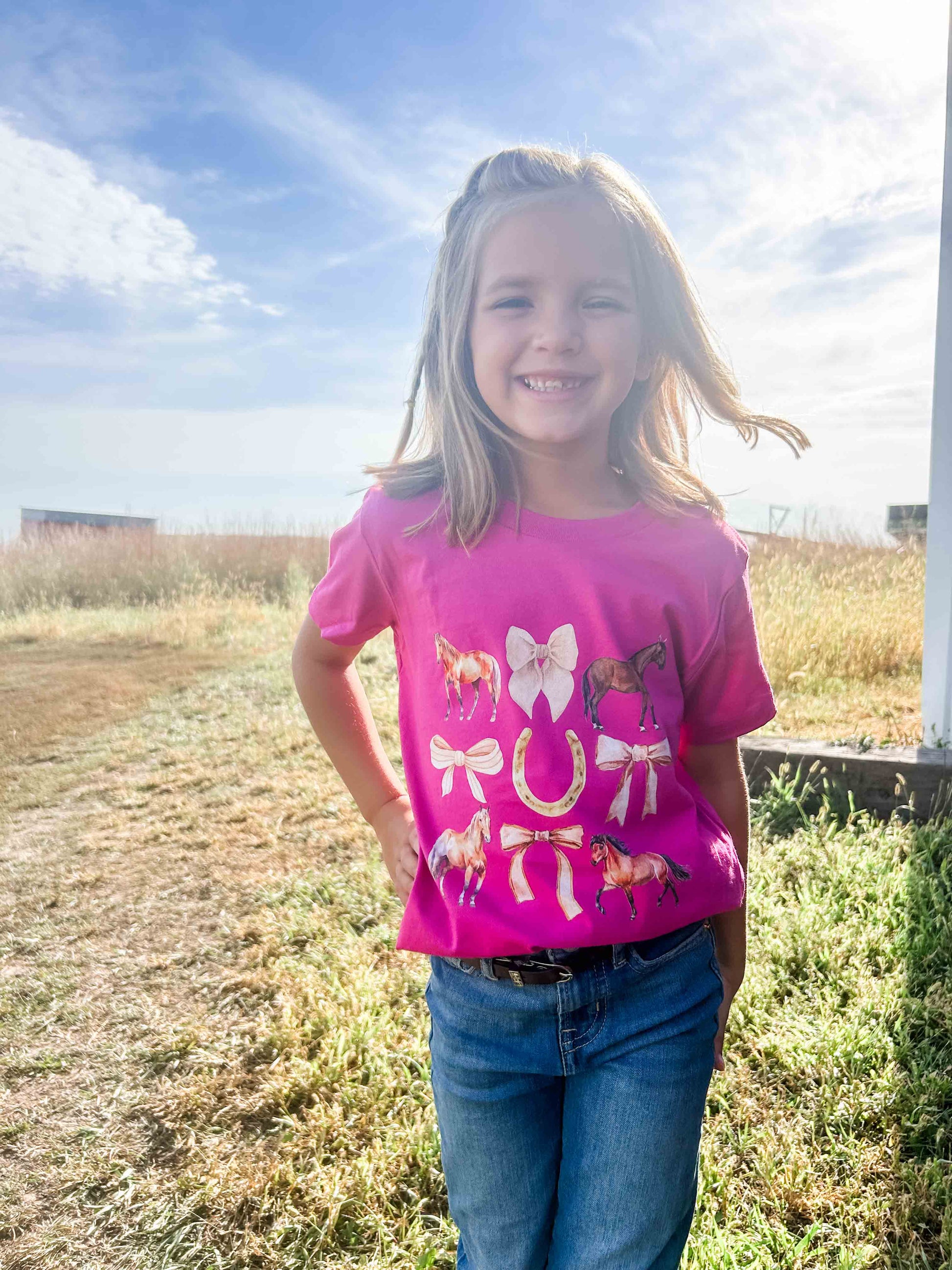 Horses & Bows Youth Tee - American Farm Company