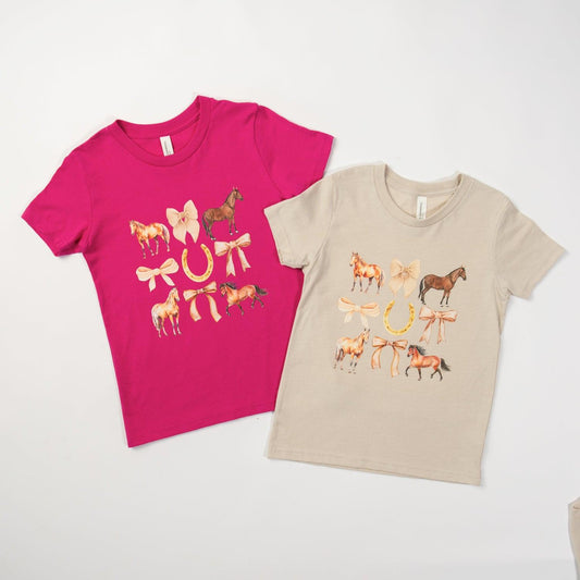 Horses & Bows Youth Tee - American Farm Company