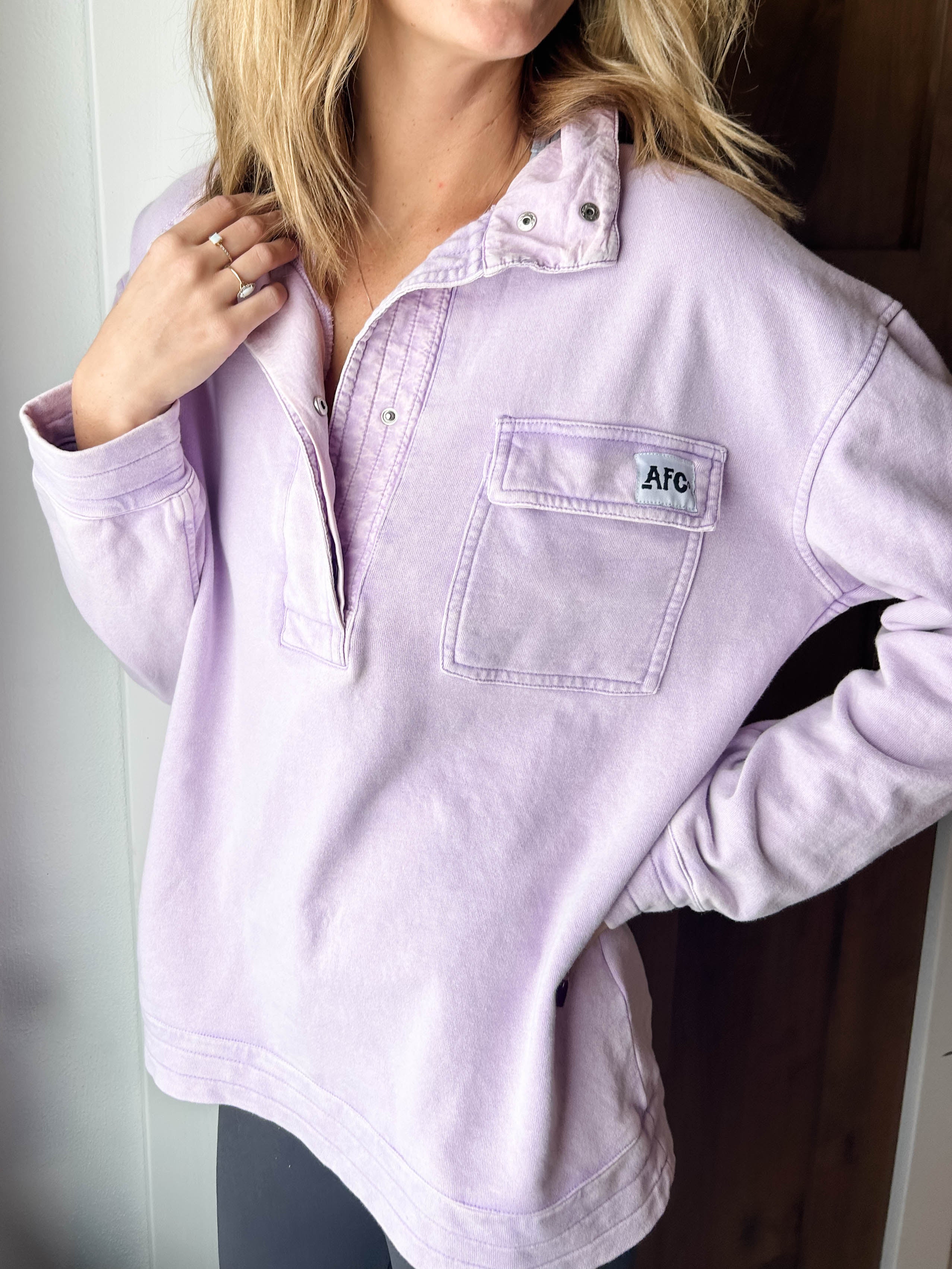 Icy Purple Everyday Pullover