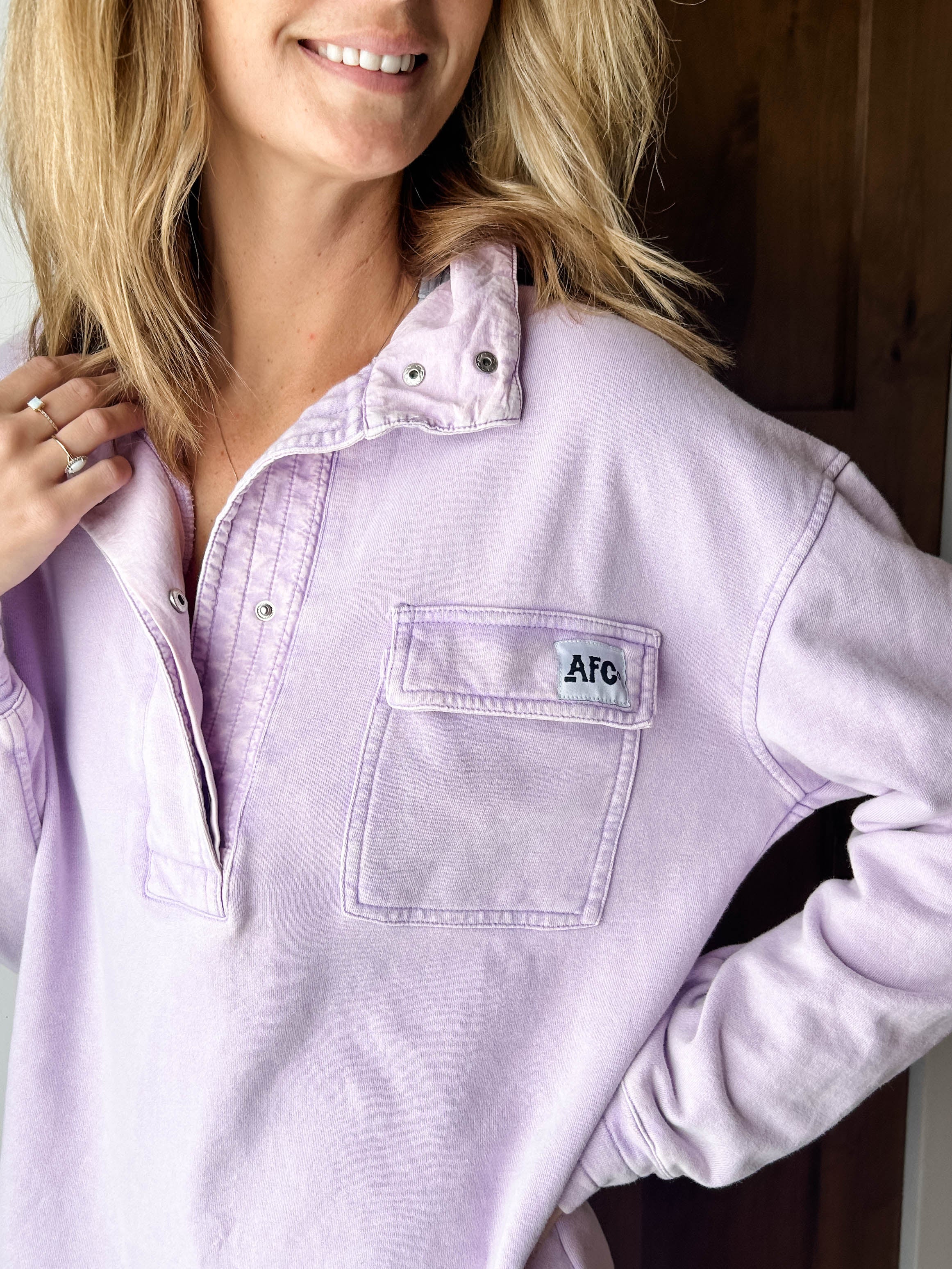 Icy Purple Everyday Pullover