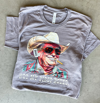 Not My First Rodeo Tee - Trump '24 - American Farm Company