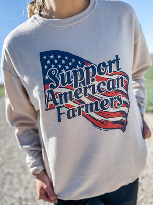 Support American Farmers Crewneck