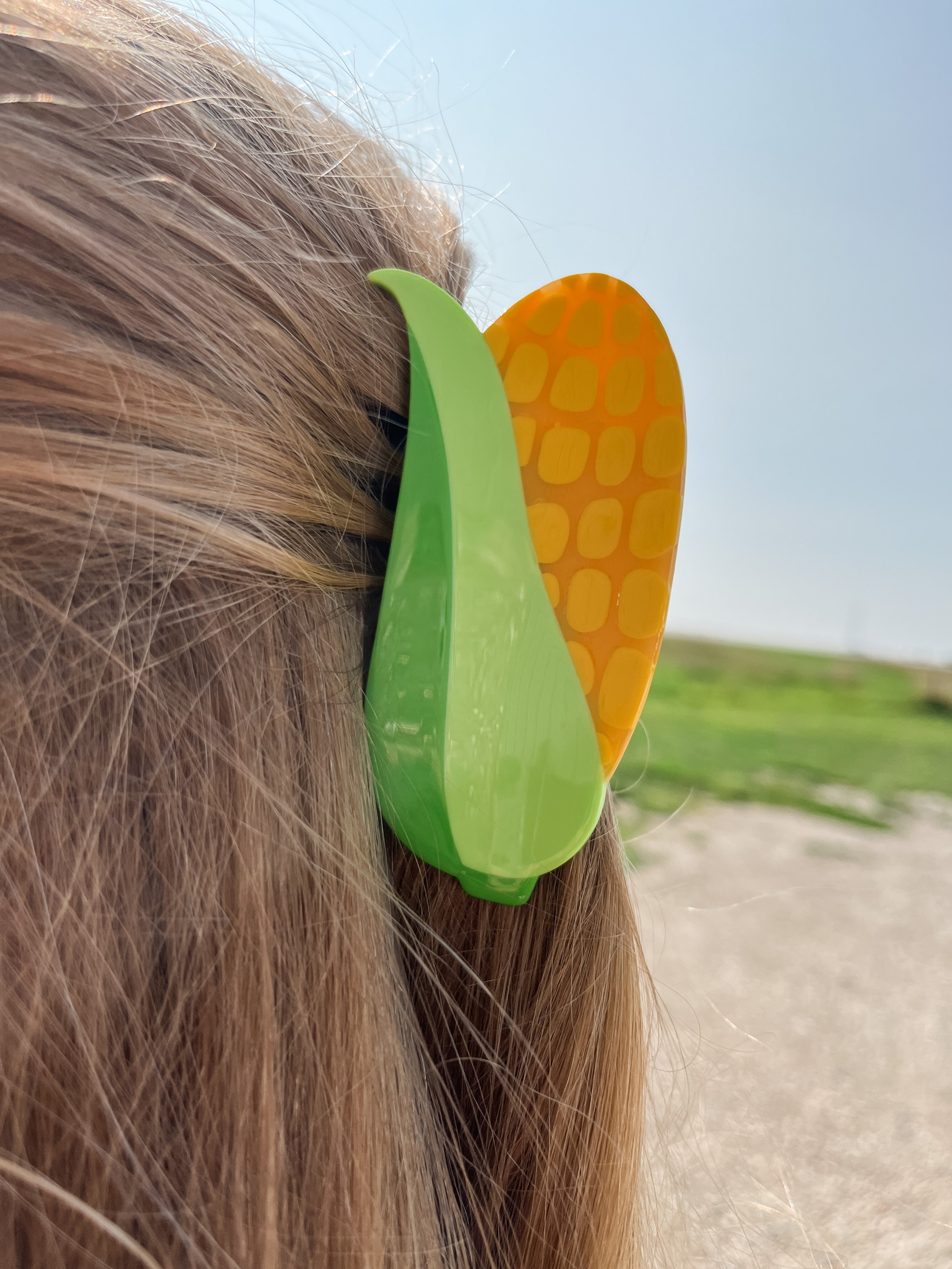 NEW Corn Hair Claw Clip