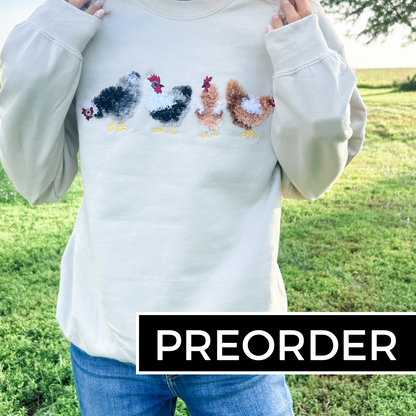 Fluffy Chicken Crewneck (PREORDER 9/14)