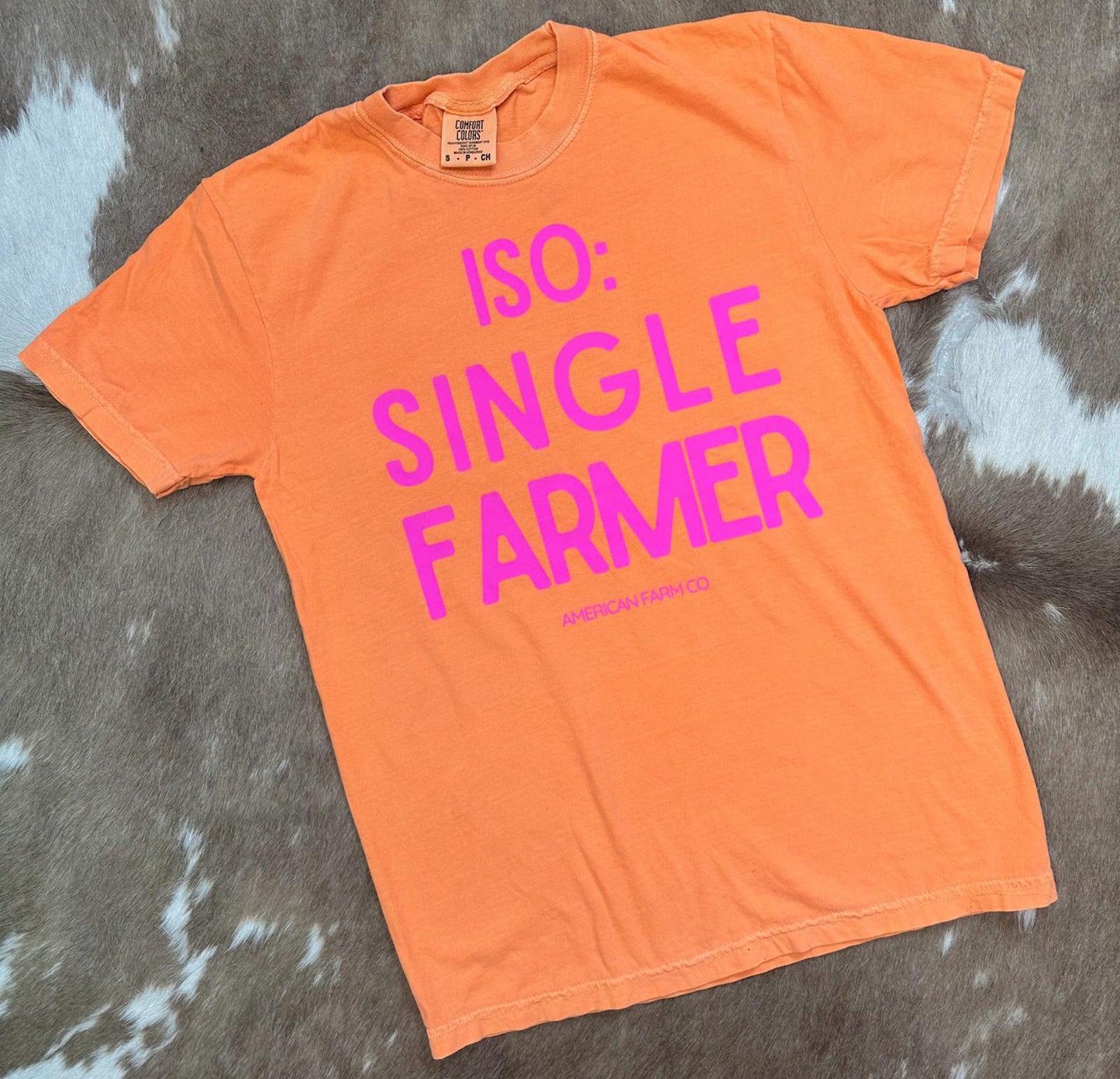 ISO : Single Farmer Tee