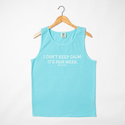'I Can't Keep Calm It's Fair Week' Tank Top