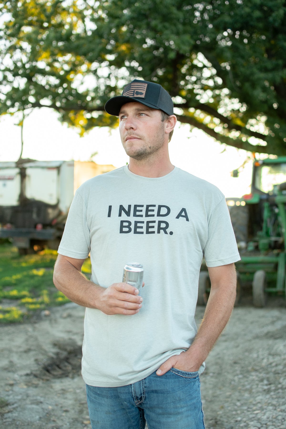 'I Need A Beer.' Tee