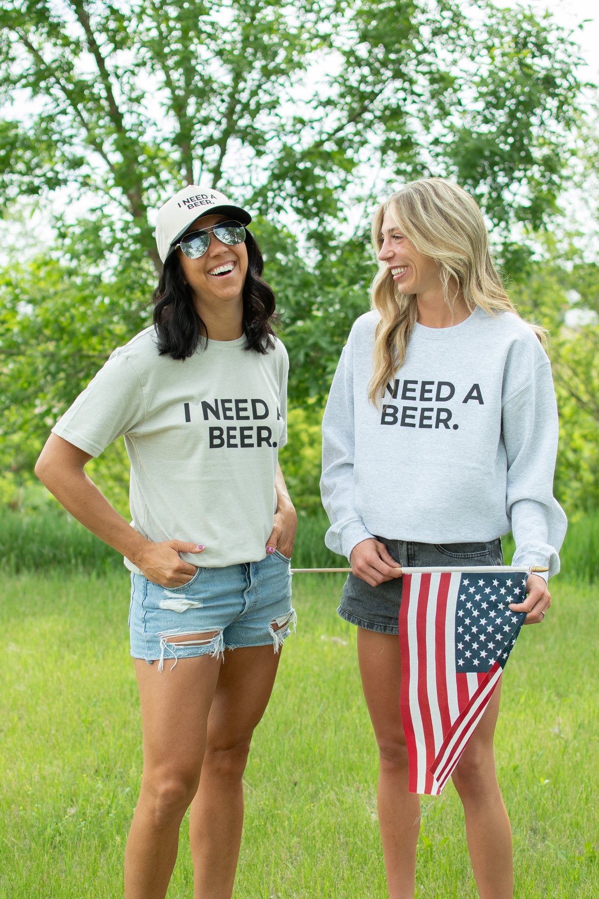 'I Need A Beer.' Tee