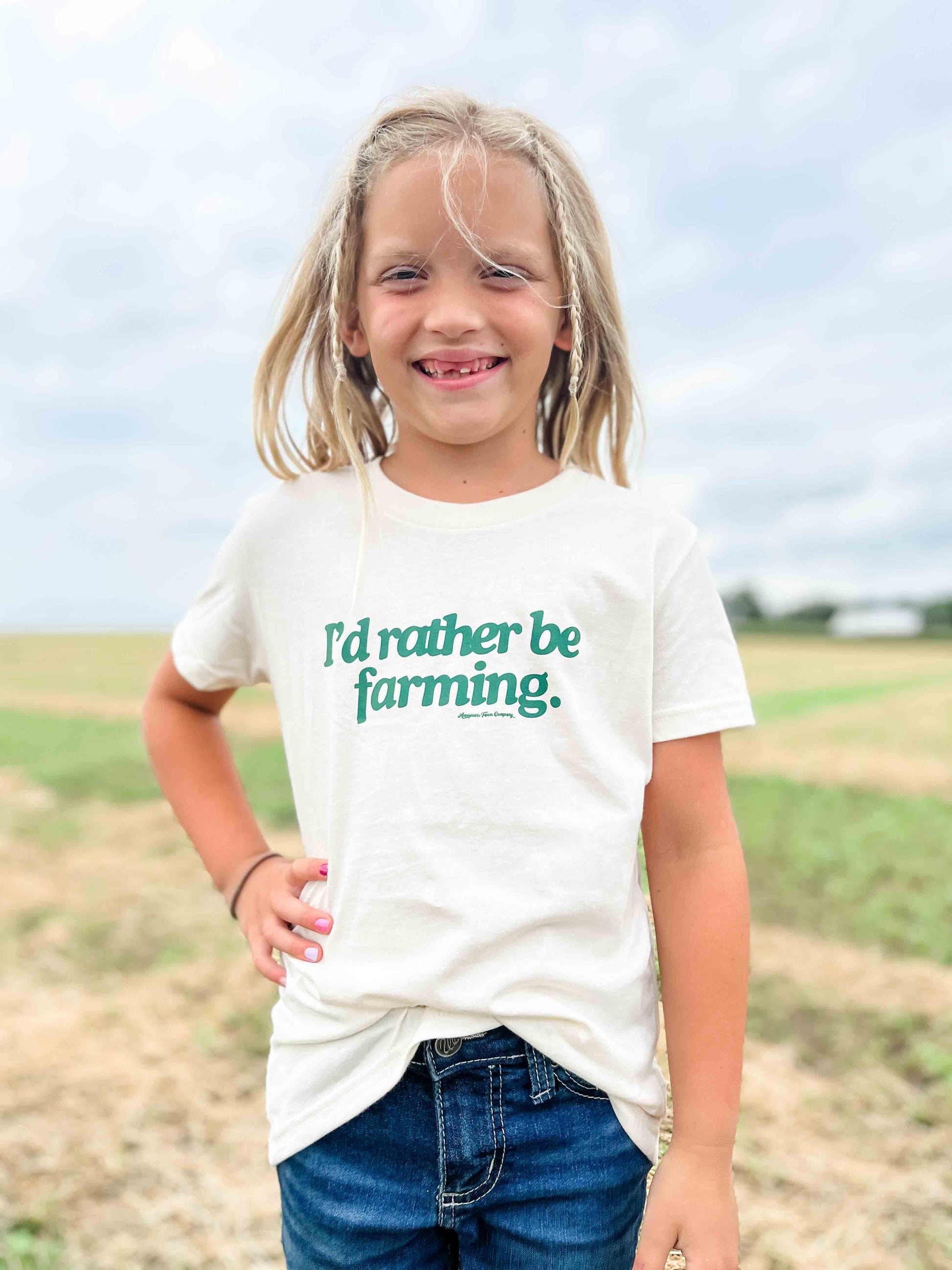 I’d Rather Be Farming Toddler/Youth Tee - American Farm Company