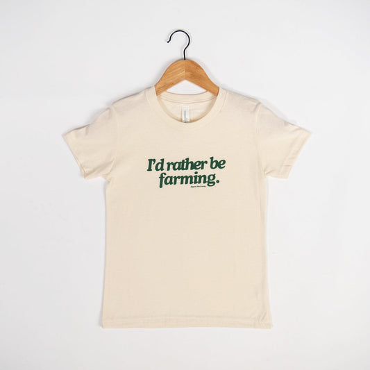 I’d Rather Be Farming Toddler/Youth Tee - American Farm Company
