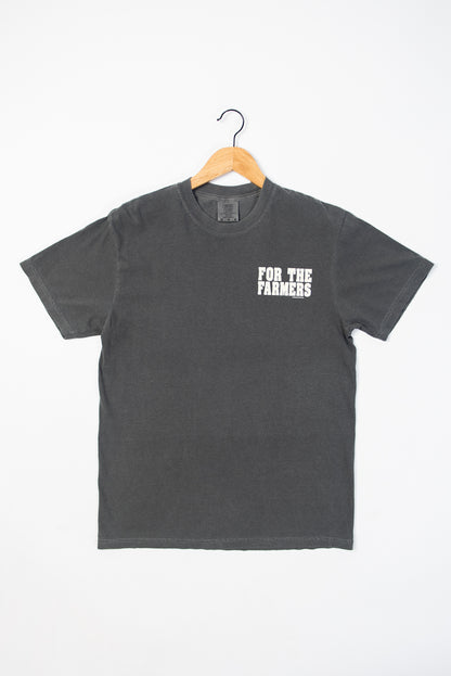 'I'm Here for the Farmers' Charcoal Tee