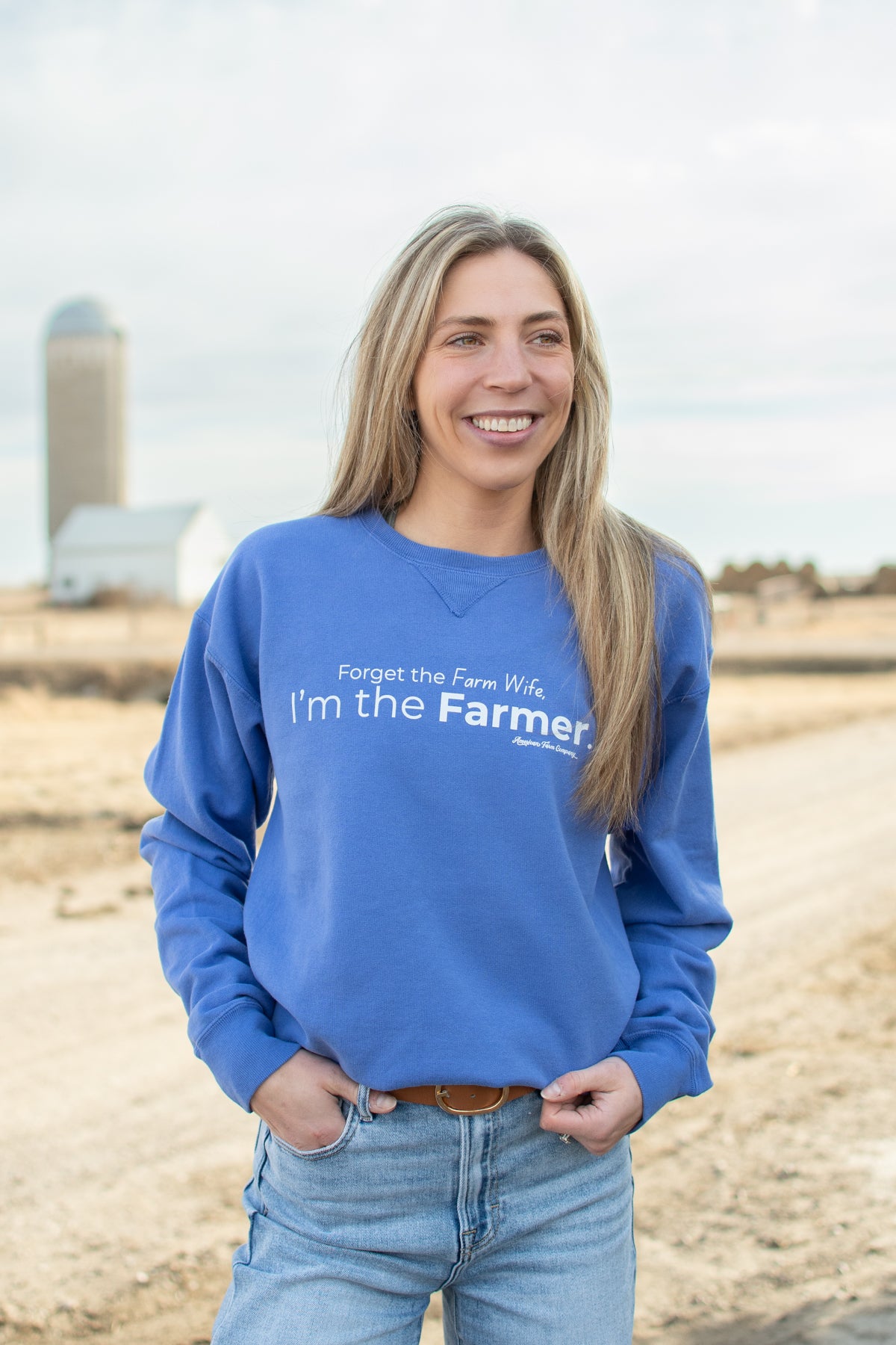 'I'm the Farmer' Crewneck