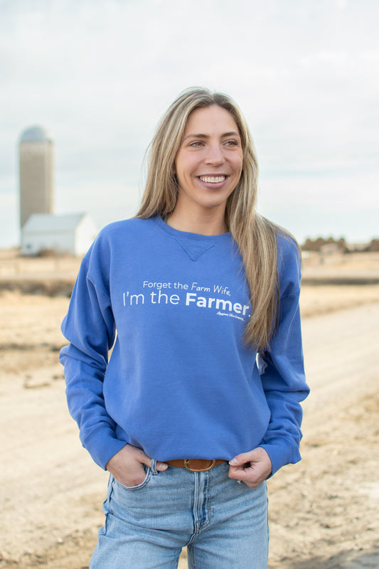 'I'm the Farmer' Crewneck