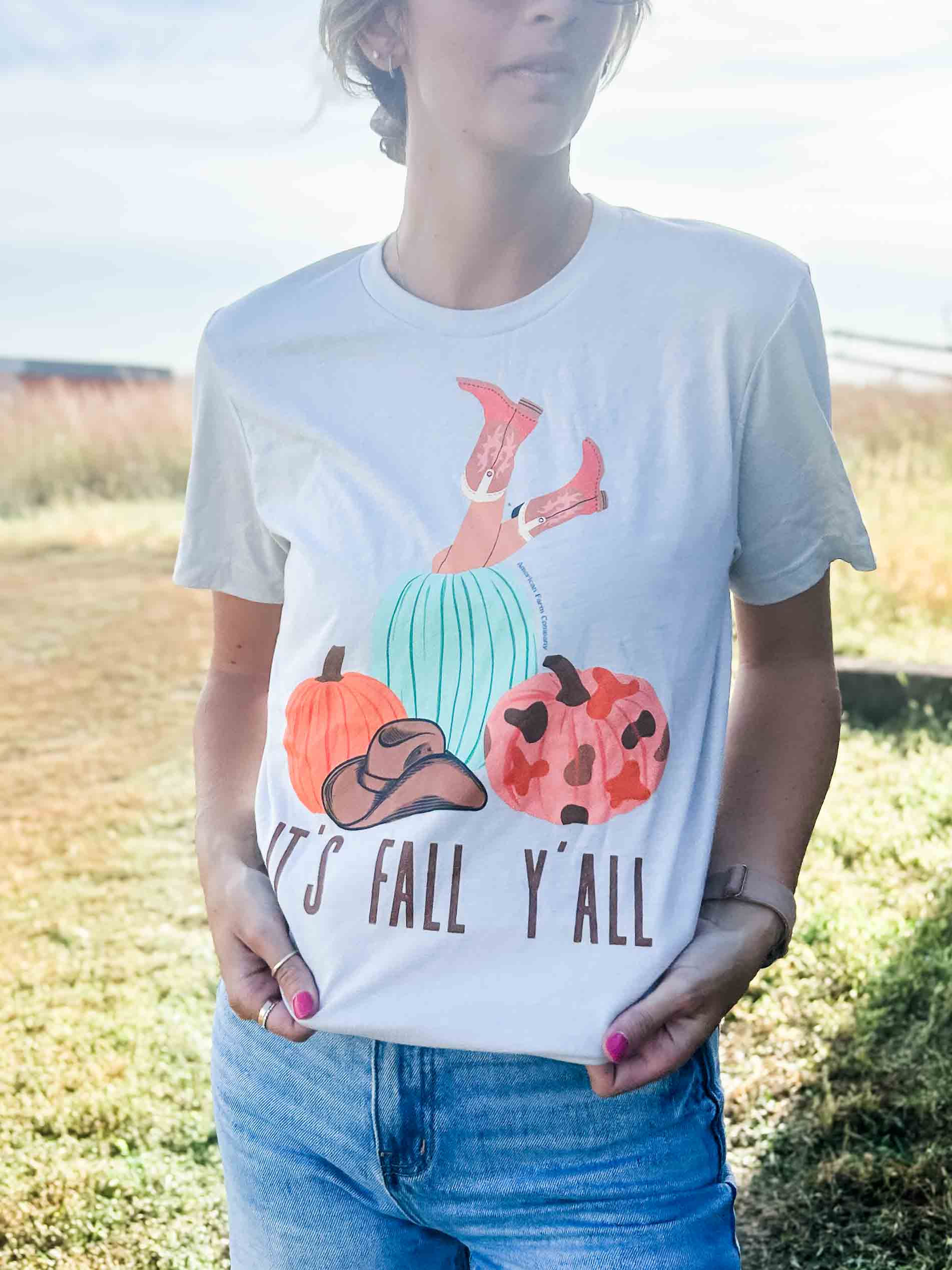 It’s Fall Y’all Cream Tee - American Farm Company