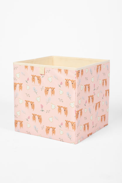 Jersey Calves Cube Storage Bin