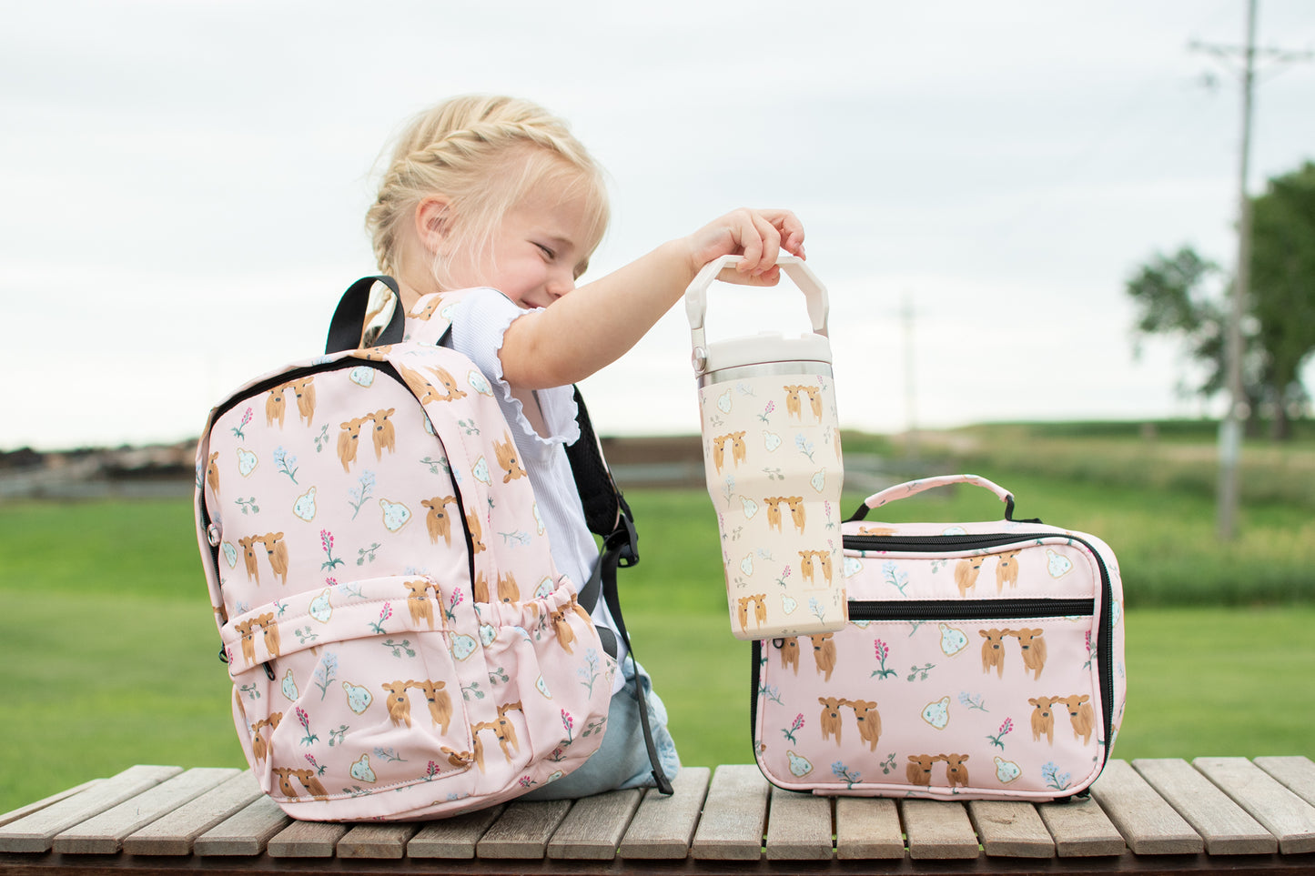 Jersey Calves Lunch Bag