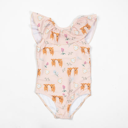 Jersey Calves Baby Ruffle Swimsuit