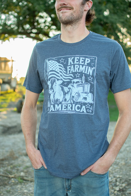 'Keep Farmin' America' Tee