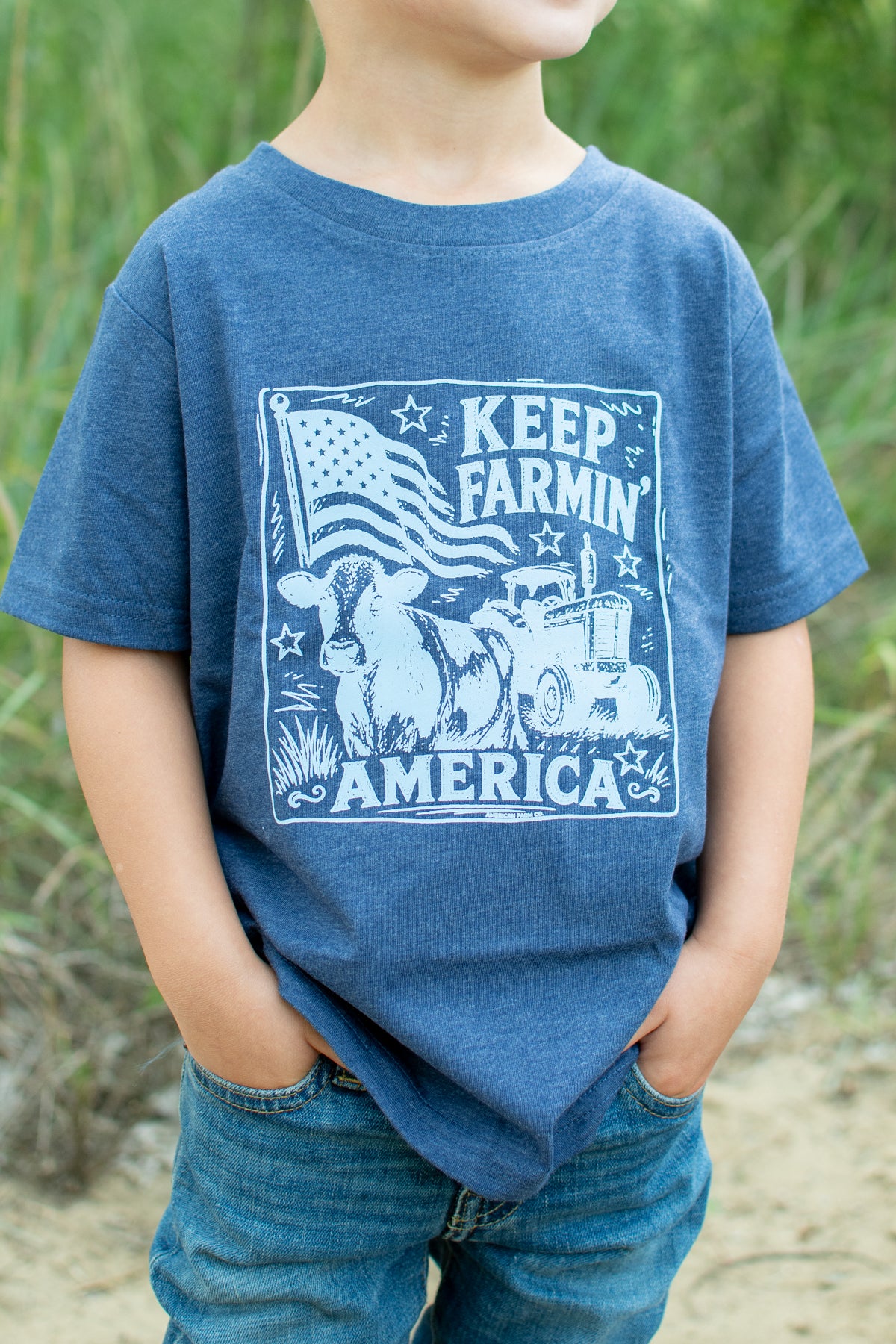 Keep Farmin' America' Toddler/Youth Tee