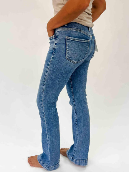 LOVERVET: Tummy Control High Rise Bootcut Jeans - American Farm Company