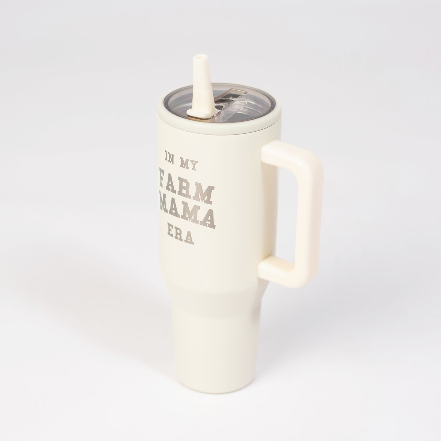 White 'In My Farm Mama Era' 40oz Tumbler - American Farm Company