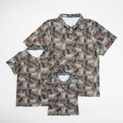 Cow Camo™ Performance Polo
