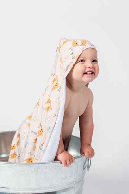 Jersey Calves Baby/Toddler Hooded Towel