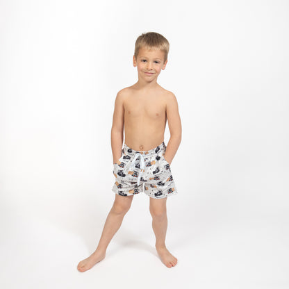 Skid Loader Toddler/Youth Swim Trunk