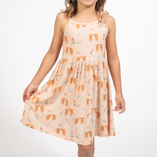 Jersey Calves Toddler/Youth Bamboo Dress