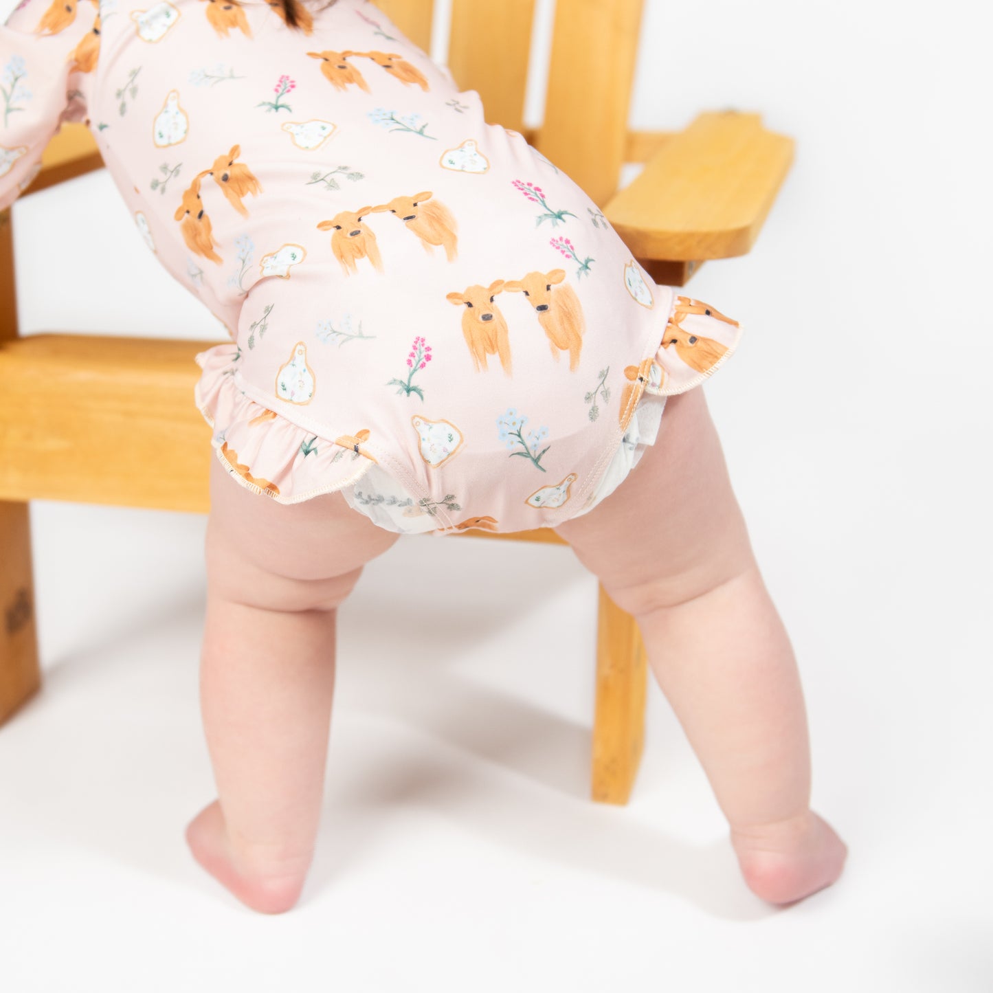 Jersey Calves Baby Longsleeve Swimsuit