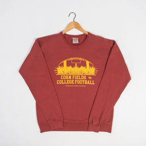 ‘Cornfields and College Football’ Washed Red Crewneck